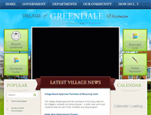 Tablet Screenshot of greendale.org